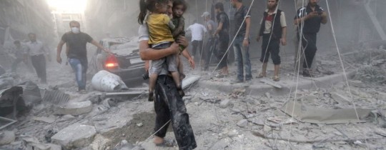 صور من القصف على مدينة حلب