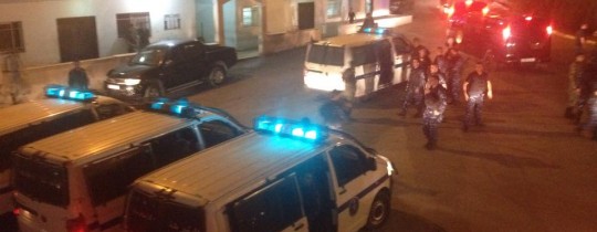 الأجهزة الأمنيّة في نابلس