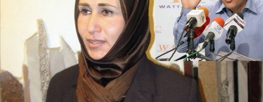 د. نجاة أبو بكر وبسام زكارنة