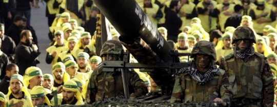 أرشيفية - عرض عسكري لحزب الله البناني