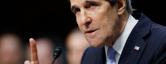 وزير الخارجية الأمريكي جون كيري