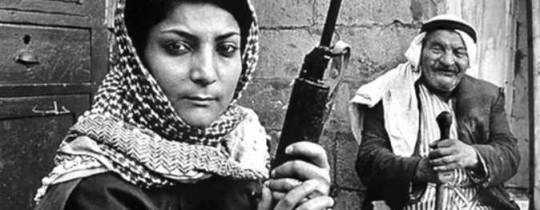 المناضلة الفلسطينية ليلى خالد 