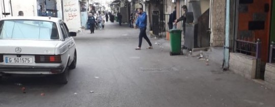 صورة من داخل المخيم - خاص الهدف 