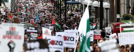 من مسيرة لندن