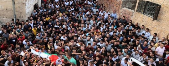 صورة من التشييع