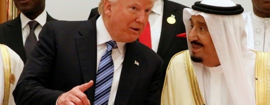 ترامب والملك سلمان