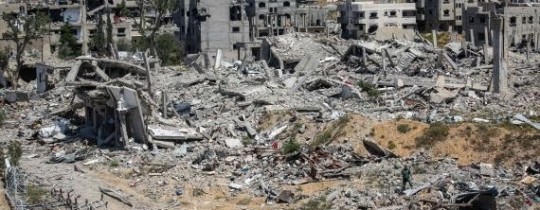 تدمير مباني في قطاع غزة، المصدر: الجزيرة