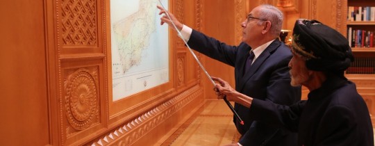 السلطان قابوس ونتنياهو