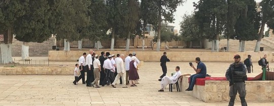 خلال اقتحامات يوم الاثنين 