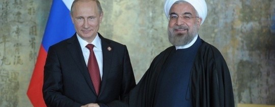  بوتين وروحاني