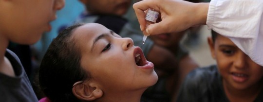 تطعيم ضد شلل الأطفال