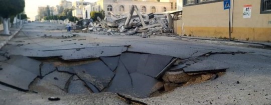 صورة من قصف الليلة