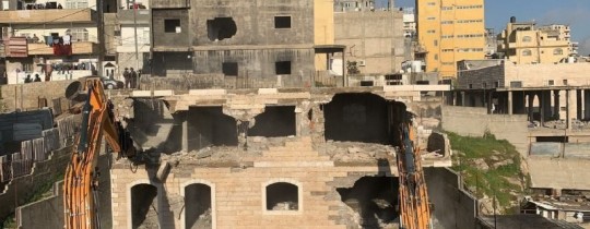 هدم منزل في شعفاط