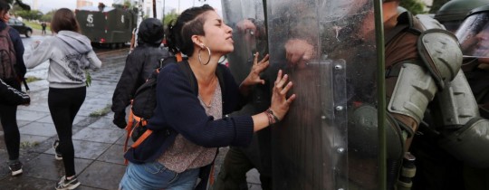 الاحتجاجات في تشيلي  