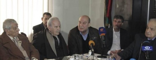 صورة أرشيفية .. اجتماع للفصائل في سرويا