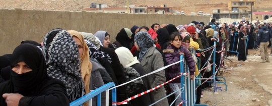 نازحون في سوريا- ارشيف