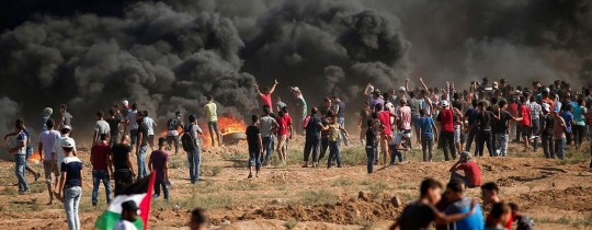 ثوار من أجل القدس ‫والأقصى شرقي قطاع غزة (وكالات)