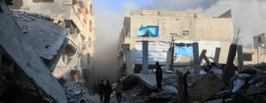 قصف حى الزيتون في غزة ١ سبتمبر ٢٠٢٤، وكالات