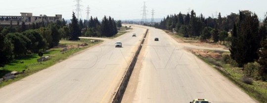 طريق حلب دمشق