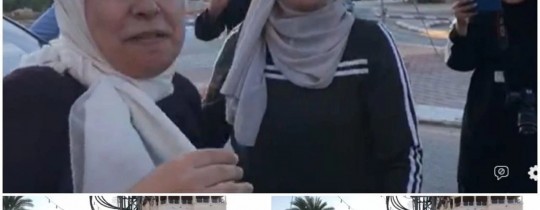 الصحفية بشرى الطويل فور تحررها 