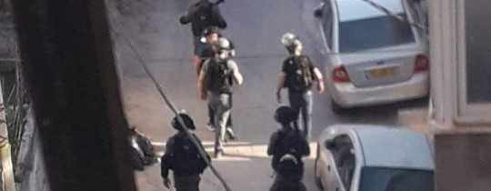 جانب من الاقتحام في شعفاط