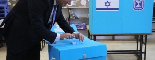 بن غفير خلال الانتخابات 