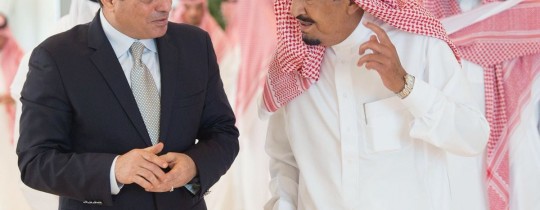 السيسي يزور السعودية بشكل مفاجئ (واس)