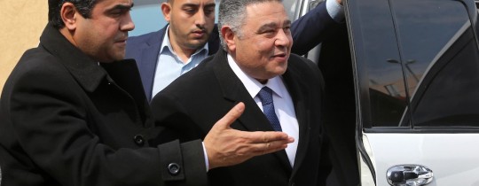 لحظة وصول الوفد الأمني المصري إلى غزة 