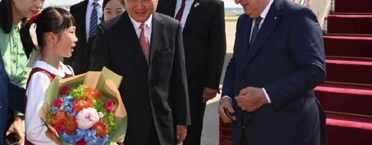 تبون يصل إلى الصين