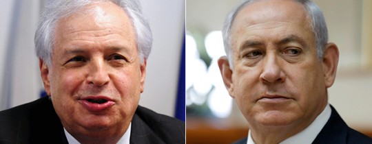 نتنياهو ومالك شركة بيزك إليبوفيتش 