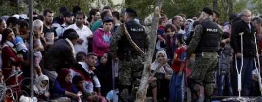 الأمن يقمع احتجاجات اللاجئين على سوء الأوضاع التي يعانون منها في ليسبوس