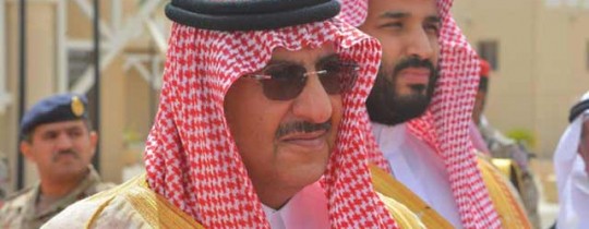 محمد بن سلمان ومحمد بن نايف