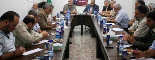 اجتماع سابق للفصائل بغزة