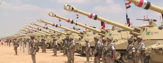 الجيش الميداني الثالث يشن هجومًا واسعًا وسط سيناء