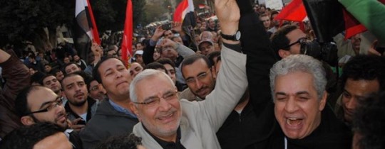 عبد المنعم أبو الفتوح وحمدين صباحي