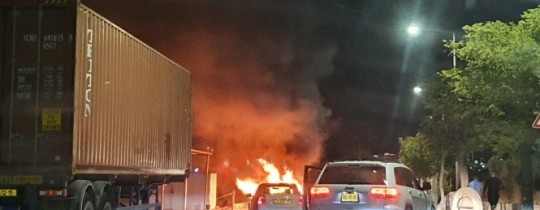 من مكان انفجار السيارة - ساجور