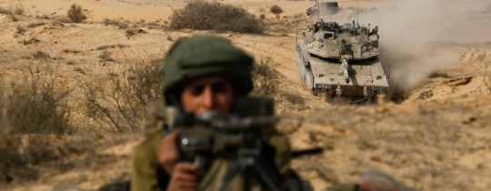 مناورات عسكرية لجيش الاحتلال بمحيط غلاف غزة