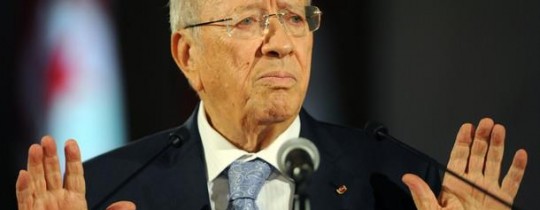 الرئيس التونسي الباجي قائد السبسي
