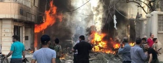 تفجير قرب كنيسة السيّدة العذراء في القامشلي