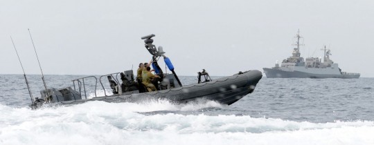 بحرية الاحتلال في بحر غزة