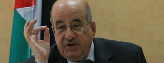رئيس المجلس الوطني سليم الزعنون