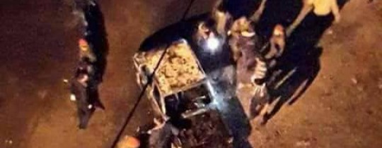 انفجار سيارة مدنية غرب غزة 