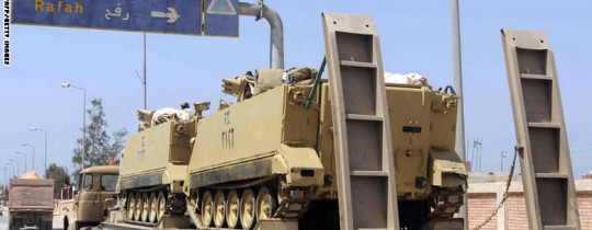 تشهد محافظة شمال سيناء توتراً كبيرا إثر الهجمات الارهابية ضد الشرطة والجيش