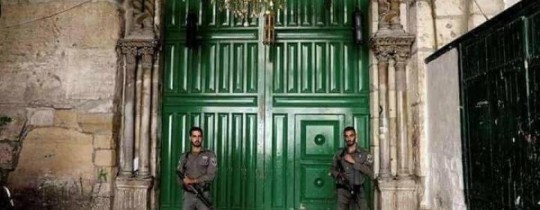 اغلاق المسجد الأقصى