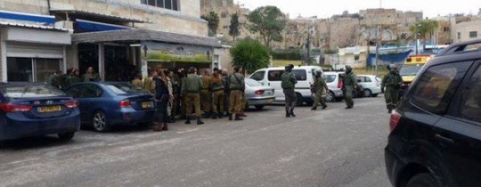 من المكان الذي أصيبت فيه المجندة في عملية القنص