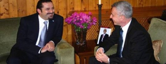 سعد الحريري وسليمان فرنجية