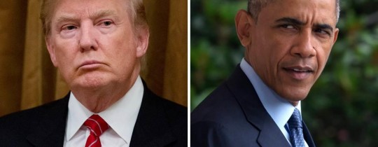 أوباما وترامب