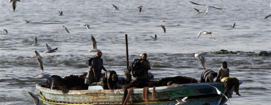 مركب صيد مصري