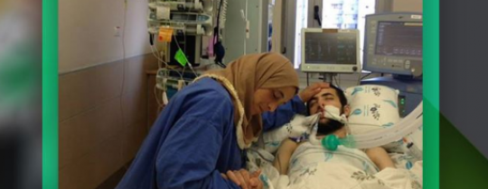 الأسير مالك القاضي ووالدته