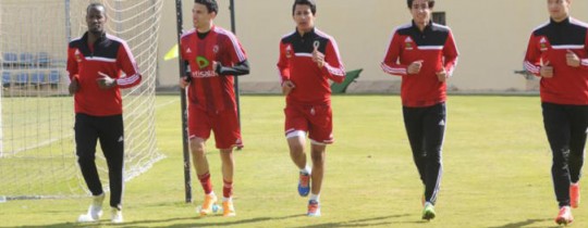 تدريبات فريق الأهلي